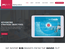 Tablet Screenshot of jmg-inc.com